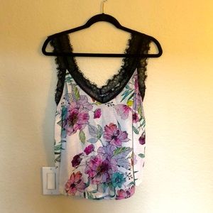 Floral Tank Blouse